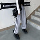 Pants Plus Velvet Models Korean Version of The Original Stone Splicing Straight Casual Pants Wild Loose Beam Tartar Trousers Trousers Tide