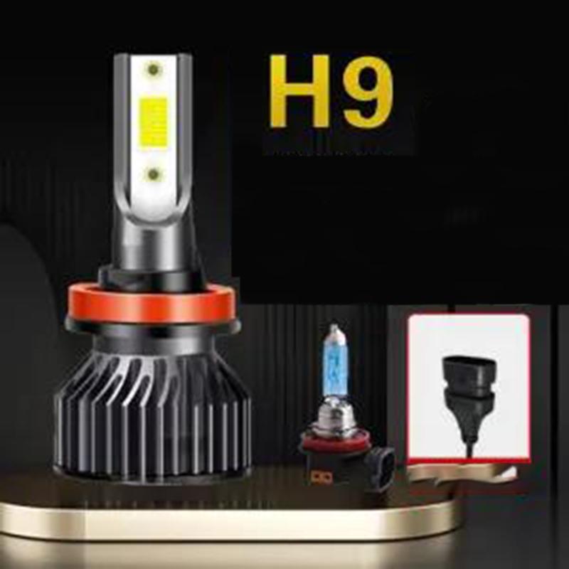 Car Led Headlights 12V24V 260W H1 H3 H4 H7 H8 H9 H11 9005 9006 9012 Ultra-bright Condensing Far and Near Light Integrated Laser Lens Headlights