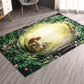 3D Modern Minimalist Style Light Luxury Carpet Abstract Nordic Living Room Bedroom Bedside Cartoon Floor Mat