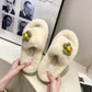 Winter Slippers Women Super Soft Warm Plush Women Slippers Shoes Funny Shoes Ladies Casual Indoor Home Slippers Woman Shoes