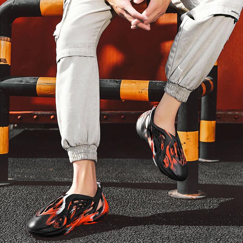 Men 'S Sandals High -Quality Camouflage Hole Shoes Coconut Sandals Fashion Wear Non -Slip Beach Sandals And Slippers