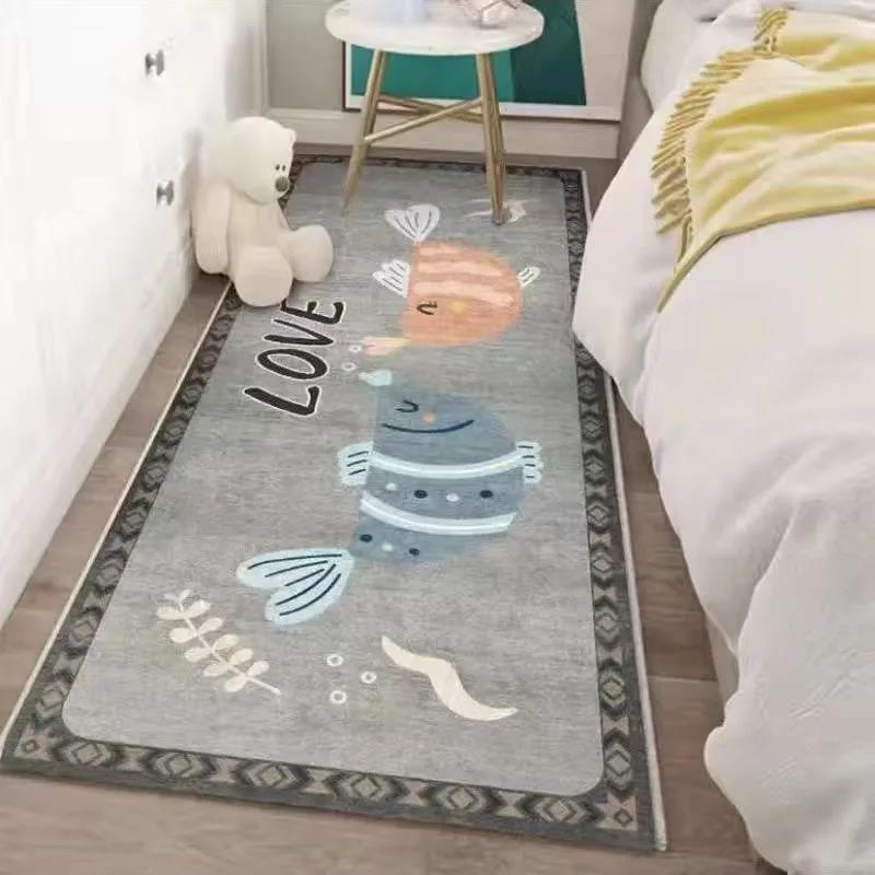 Modern Minimalist Carpet Home Room Bedside Carpet Living Room Sofa Cartoon Carpet