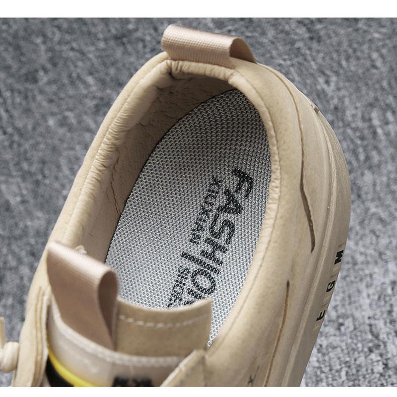 Men's Sport Shoes Non-slip Wear-resistant Light Weight Shoes Spring and Autumn Skateboarding Shoes Casual Sneakers Breathable Running Shoes