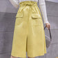 Casual Solid A-line Cotton Midi Skirts Women 2020 Summer Long Black Skirts Womens Pocket Elastic Waist Womens Skirts Female