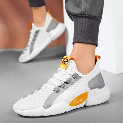Men's Shoes Autumn Breathable Casual Korean Version of All-match Sports Running Shoes Men's Shoes