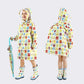Rain Coat for Kids Waterproof Clothes 0-10 Years Children Outdoor Windproof Rainwear Cartoon Printed Kawaii Raincoats Suit