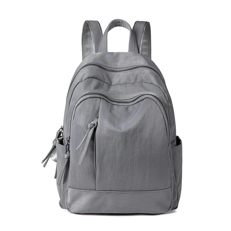Women's Oxford Cloth Backpack Travel Canvas Korean Wild School Bag Small Backpack Female Bag