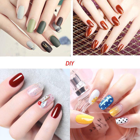 Gel Nail Polish Starter Kit UV Lamp Nail Dryer Top Base Coat Manicure Nail Tools Primer Nail Art Set