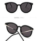 WTEMPO Korean Version PC Frame Oval Sunglasses Women Men Fashion Rivets Cat Eye Sun Glasses Vintage