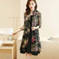 Chiffon Shirt + Dress 2pcs Suit  Women's Sun Protection Clothing Sun-Dress Mid-length Plus Size Shawl Loose Outer Chiffon Cardigan Thin Coat Beach