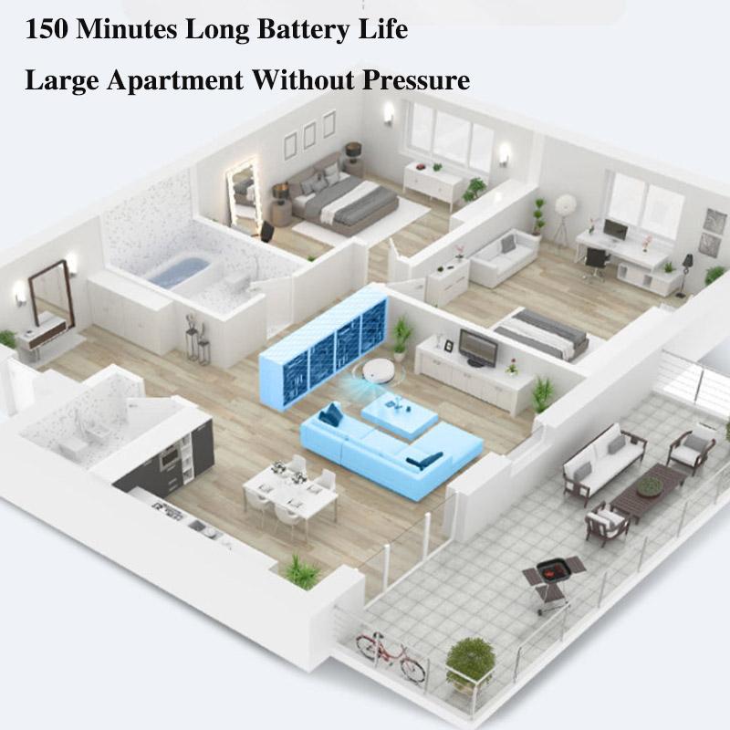 Smart Sweeping Robot Household Automatic High-suction Vacuum Cleaner Sweeping and Mopping Three-in-one Machine