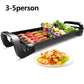 1300W Medical Stone Oven Electric Grill BBC Machine Bakeware Flat Bottom Frying Pan Kitchen Supplies