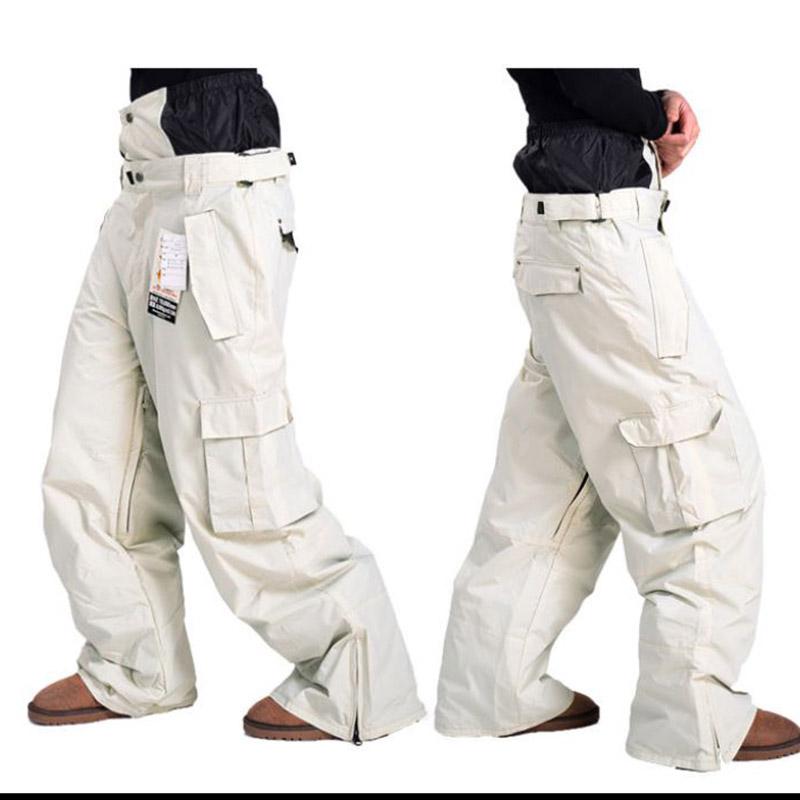 Men's and Women's Ski Pants Winter Outdoor Warm and Windproof  Snowboard Pants Jumpsuit Ski Overalls Snow Pants