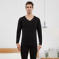 Men Winter Autumn Plus Velvet Thicken Thermal Underwear Tight Suit Constant Temperature Self-heating Soft Lining Male Pajamas Spring Long Sleeve Warm