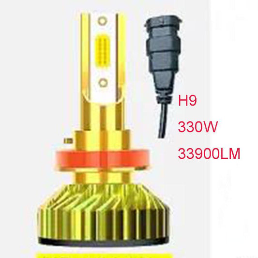 9005 9006 9012 Car Headlight Front Light Bulb Lighting Strong Light 12V24V 330W H1 H4 H7 H3 H8 H11 Ultra-bright Far and Near Beam Light Integrated
