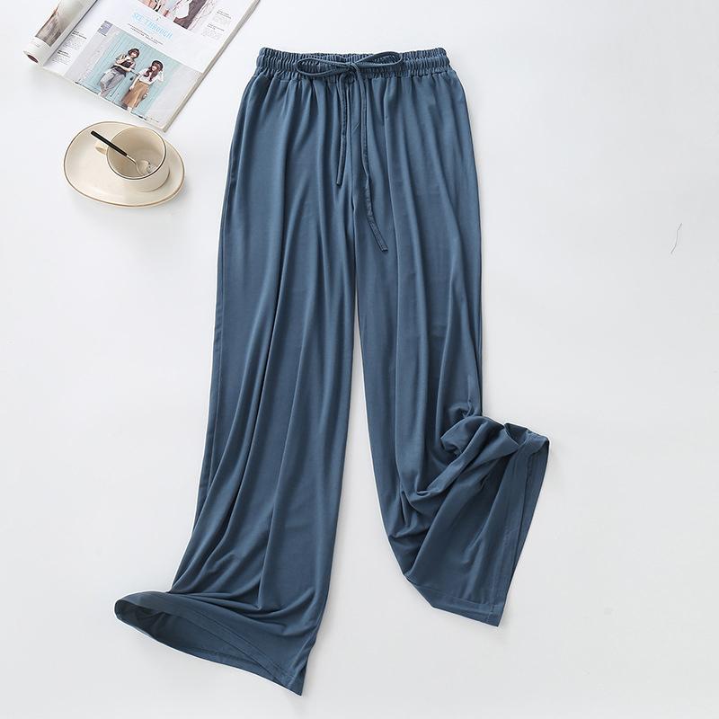 Summer Pants Women Plus Size Loose Flared Casual Long Trousers Lady Bottoms