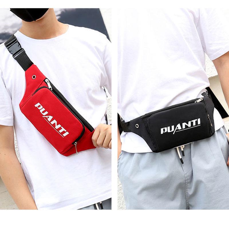 Women's Waist Bag Sports Fashion Korean One-shoulder Chest Bag Light and Versatile Mobile Phone Bag Leisure Travel Messenger Bag