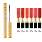 Does not bloom and does not fade  slender thick curls small brush head mascara waterproof stretch
