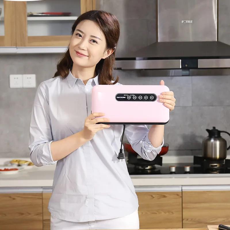 Include 50pcs Bags Best Food Vacuum Sealer  Automatic Commercial Household Food Vacuum Sealer Packaging Machine