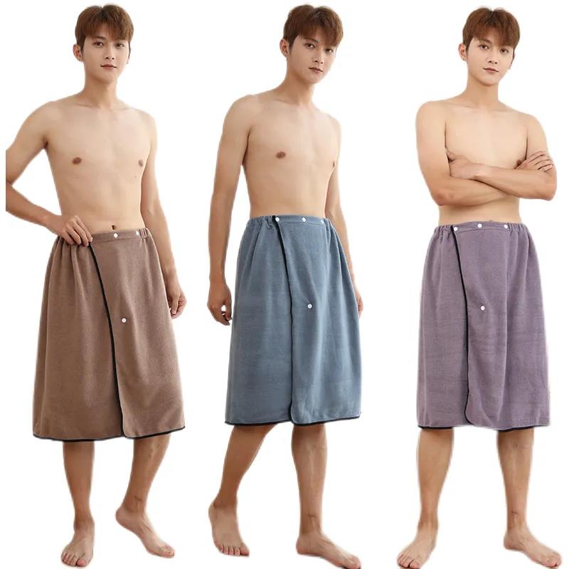 Men Can Wear Bath Towels That Can Be Wrapped In Adult Cotton Soft and Absorbent Extra-large Student Personality Korean Wraps