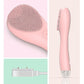 Electric Facial Cleanser Pore Cleaner Silicone Facial Cleanser Female Facial Cleansing Artifact Massage Vibrating Facial Brush Tool
