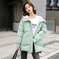 Winter Korean Style Down Jacket Women Short Hooded Loose White Duck Down Fashion Jacket Trend