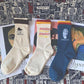 Abstract Graffiti Stockings Men's Trend Personality Stockings Retro Street Three Pairs of Cotton Socks