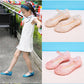 Crystal Sandals Wedge Women's Shoes High-heeled Shoes Women's Square Dance Shoes Baotou Hole Shoes