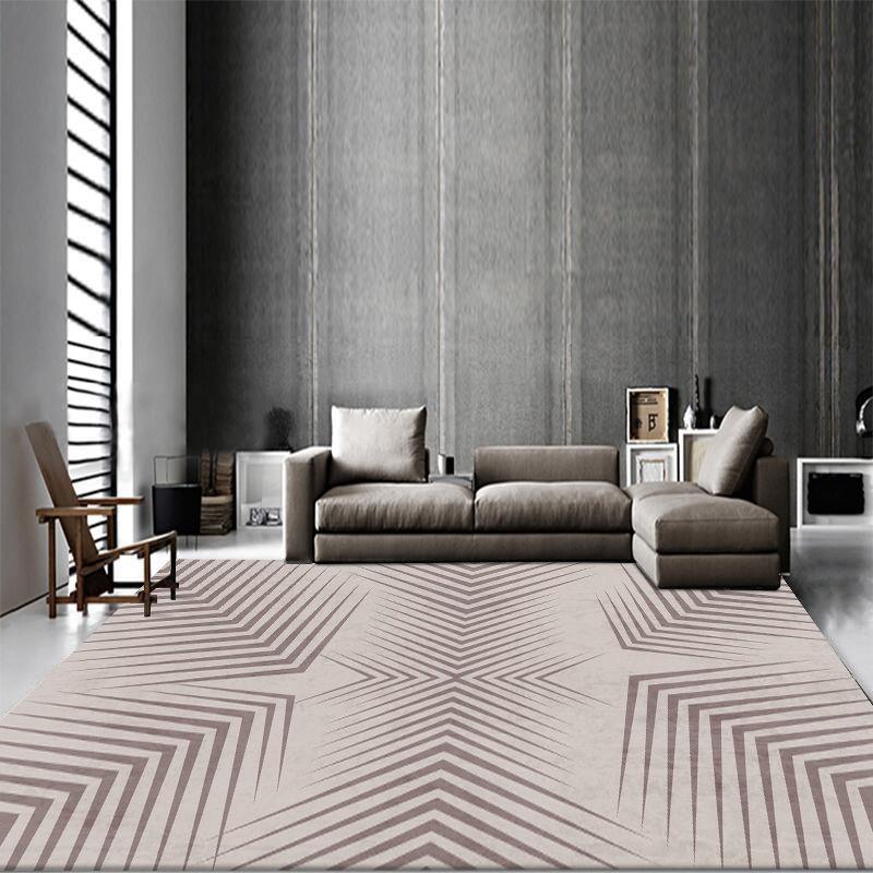 Nordic Carpet Living Room Coffee Table Blanket Modern Minimalist Bedroom Room Large Area Full of Bed Mats and Floor Mats