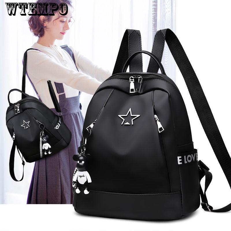 Small backpack women leather Shoulder Bag Summer Leisure mini backpacks female backpack bag