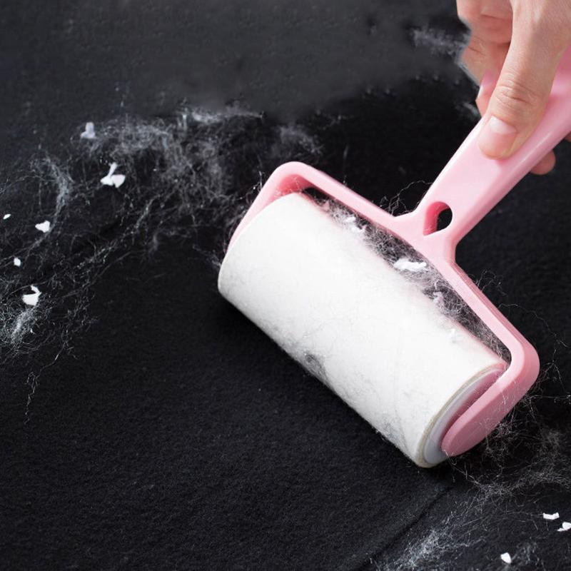 Pet Fur Lint Brush Pet Hair Remover Reusable Portable Household Pet Hair Cleaning Brush Fur Removing Roller Lint Brush Dog Cat Animals Hair Cleaning