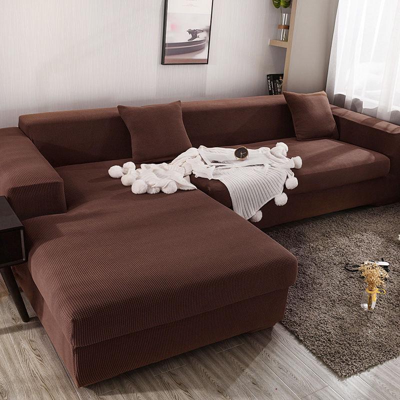 Soft Plush Sofa Cover Sofa Cushion Universal Sofa Cover Four Seasons Non-slip Sofa Cushion Cover Home Textile