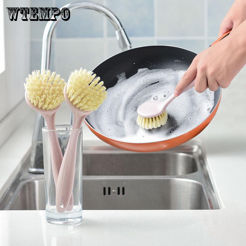 Brand Pot Brush Kitchen Washing Tool Pot Pan Dish Bowl Palm Brush Scrubber Cleaning Cleaner