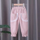 Girls' Pants Spring Models Children's Spring and Summer Children's Clothing Children's 0-4 Pants Outer Wear Girls Casual Spring Trousers