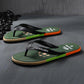 Fashion Football Slippers Men's Summer Fashion Wear Non-slip Flip Flops Casual Beach Slippers
