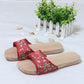 Wooden Slippers Women Clogs Men and Women Couple Models Sandals Bottom Indoor Bathroom Wooden Shoes