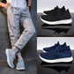 Men's Net Breathable Running Shoes 2021 Summer New Wild Trend Ultra Light Casual Sports Shoes Men
