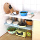 Adjustable Closet Organizer Storage Shelf Wall Mounted Kitchen Rack Space Saving Wardrobe Decorative Shelves Cabinet Holders
