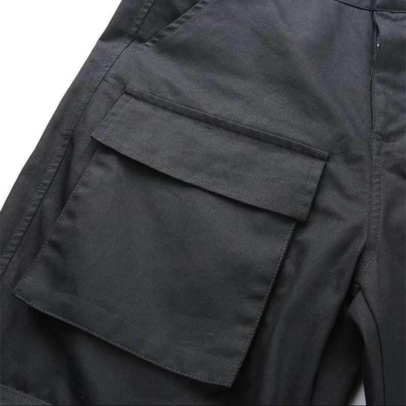 Baggy Womens Cargo Pants, Goth Trousers, Combat Pants, Gothic Clothing, Hip Hop High Waist Pocket Hip Hop Pants
