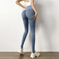 Peach Hip Lift Fitness Pants Women's Tight Yoga Pants Hips High Waist Outer Wear Sports Pants Running Walking Pants Gym Bodybuilding Trousers