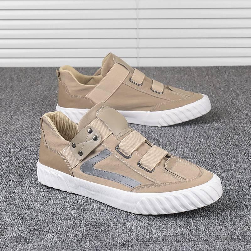 Men Canvas Shoes 2020 Comfortable Canvas Shoes Men Casual Shoes Male Flat Loafers Shoes Men Black