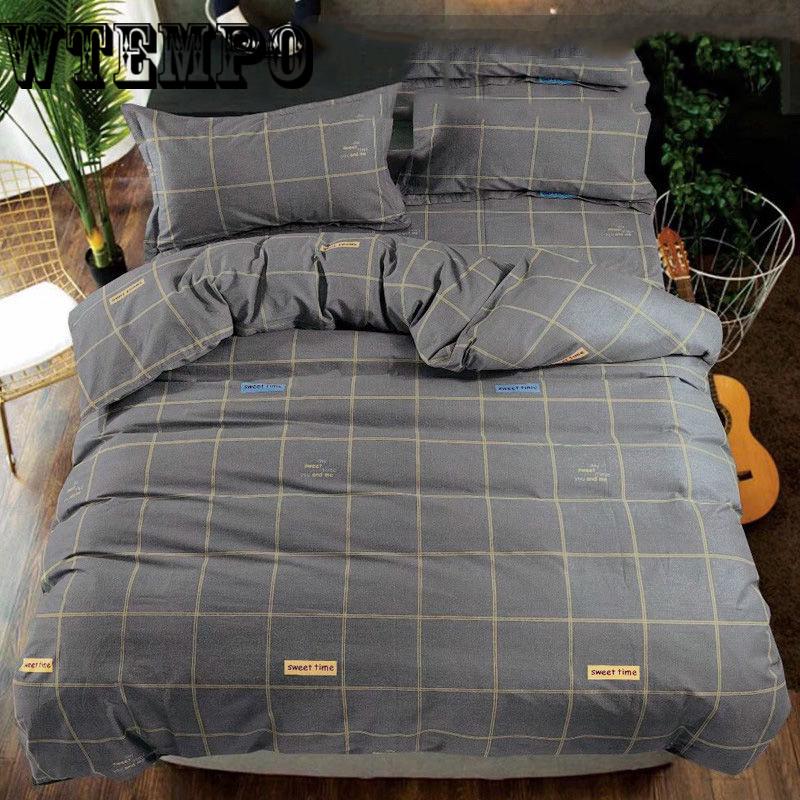 Bedding Set Flower Pattern Pattern Bed Linens Cotton Quilt Cover Twin Queen Size