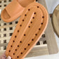 Women Thick Platform Slippers Summer Beach Eva Soft Sole Slide Sandals Leisure Men Ladies Indoor Bathroom Anti-slip Shoes