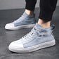 Summer Men's Korean High-top Canvas Shoes Trendy Student Sports Shoes Men's Casual Sneakers
