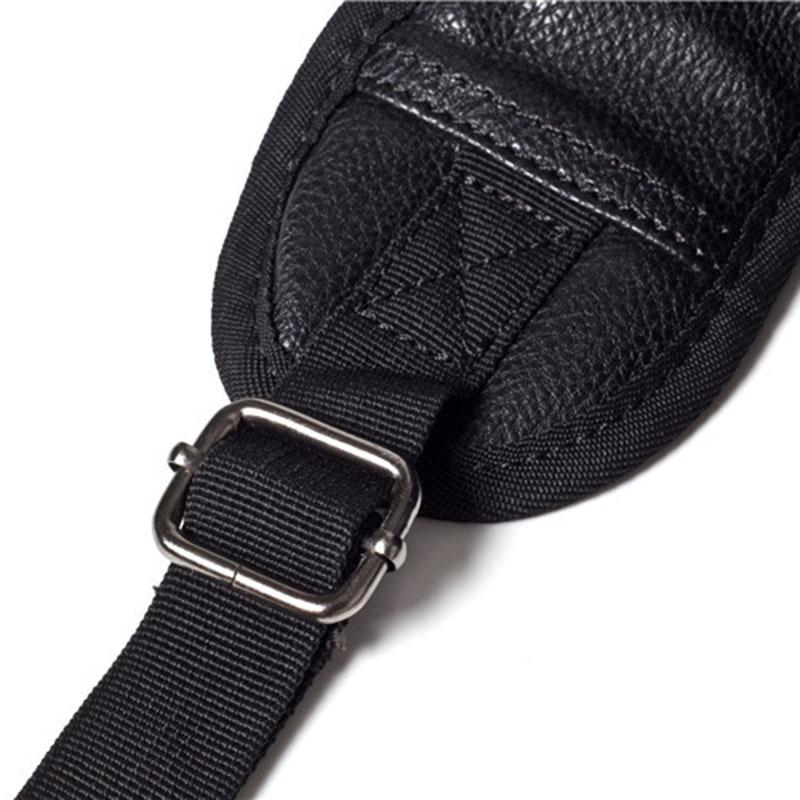 Chest Bag Men Black Multi-pocket Headphone Hole Messenger Bag Outdoor Sports Shoulder Bag