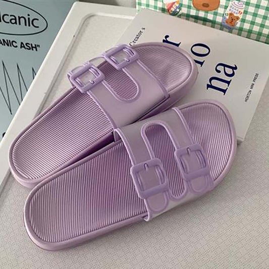 Cute Girl Heart Sandals and Slippers Student Home Fashion Non-slip Indoor Outdoor Sandals and Slippers Female Summer