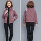 Winter Women's Down Padded Jacket Fashionable Ladies Lightweight Short Padded Jacket