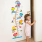 Self-adhesive Bedroom Measurement Small Animals Height Stickers