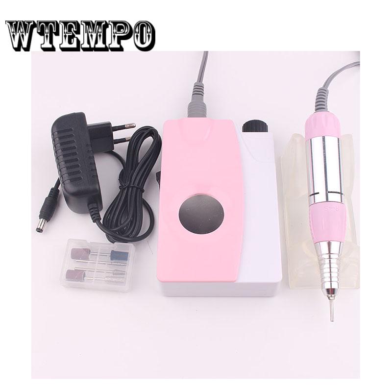 Machine Portable Nail Electric Grinding Machine with Waist Pack 208 Charging Armor