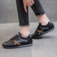 Warm Thick and Velvet Women's Winter All-match Shoes Leather Waterproof Thick-soled Non-slip Cotton Shoes